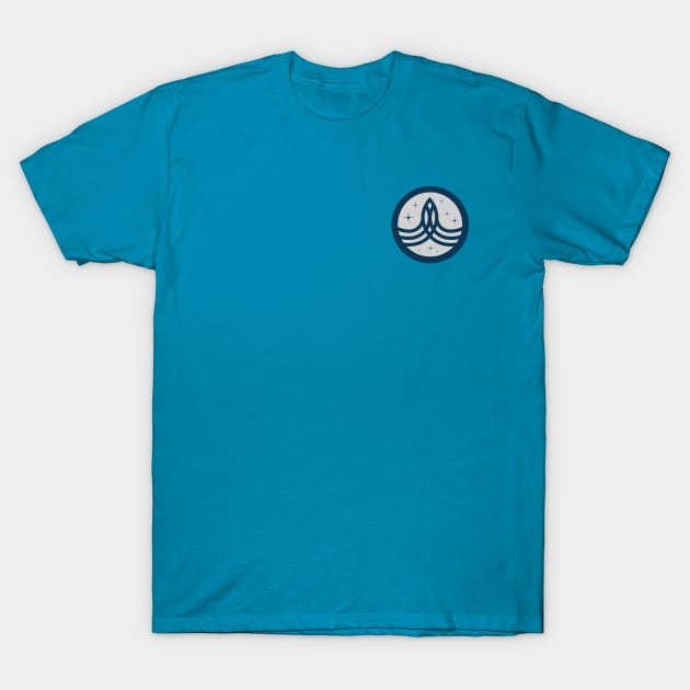 Orville Command Crew Badge T-Shirt by Dalekboy